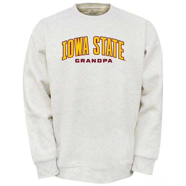 Artisans 2026 Iowa State Grandpa Oatmeal Heather Crewneck vendor image